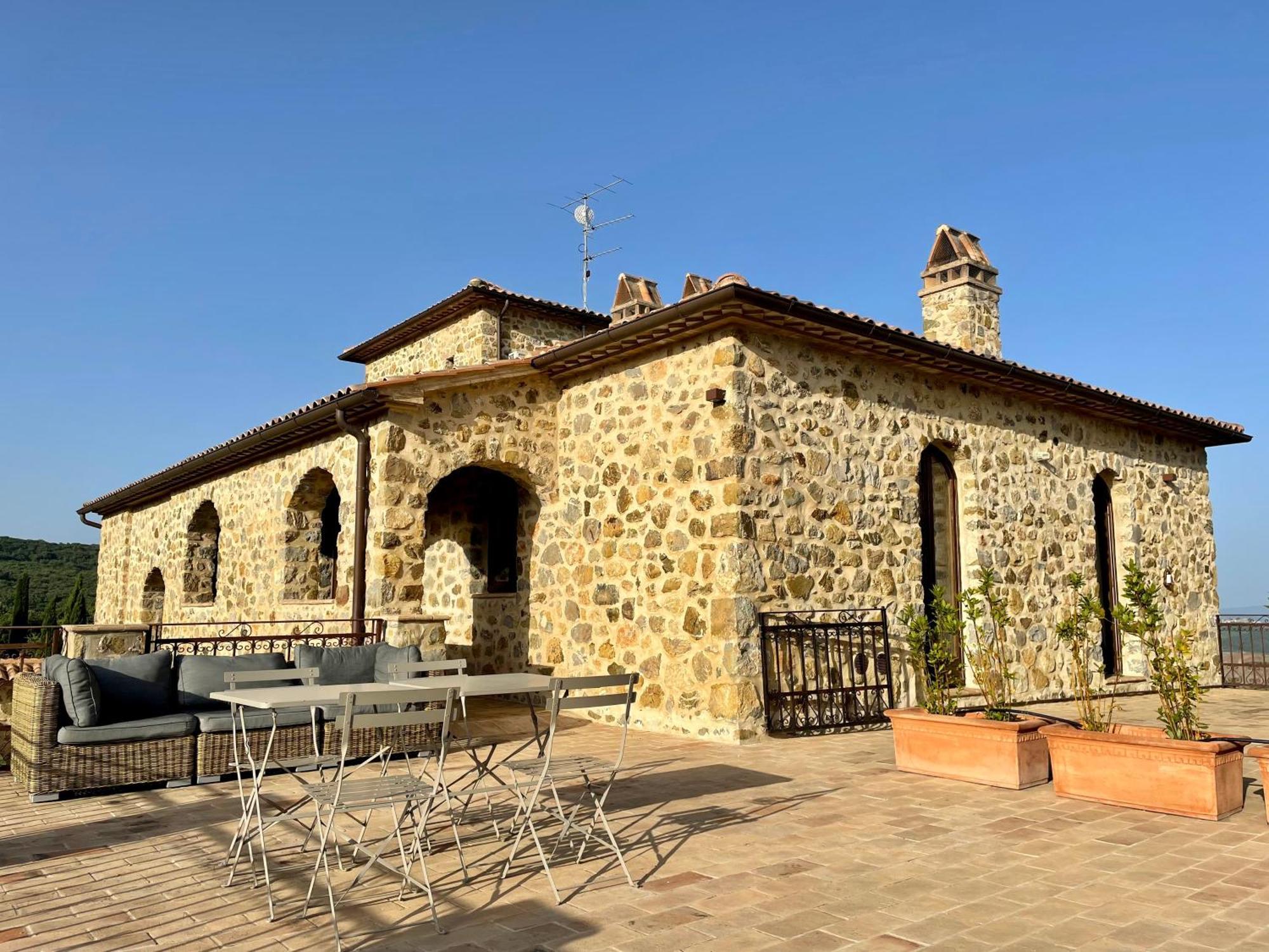 Podere Montale Il Borgo 塞吉阿诺 外观 照片